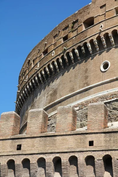 Рим Італія Архітектурі Замку Святого Ангела — стокове фото