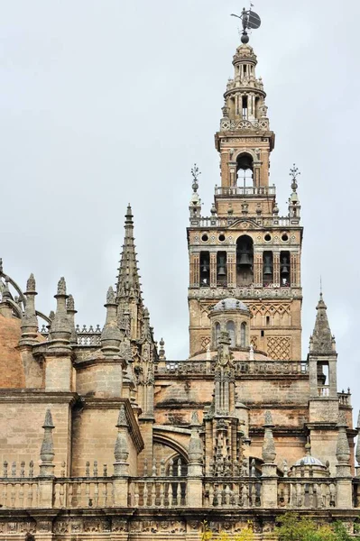Sevilla Espagne Cathédrale Site Patrimoine Mondial Unesco — Photo