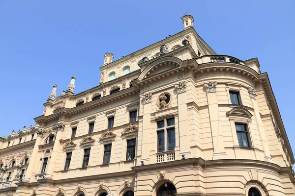 Kraków Miasto Polsce Teatr Juliusza Słowackiego Barokowy Landmark Polskiej Kultury — Zdjęcie stockowe