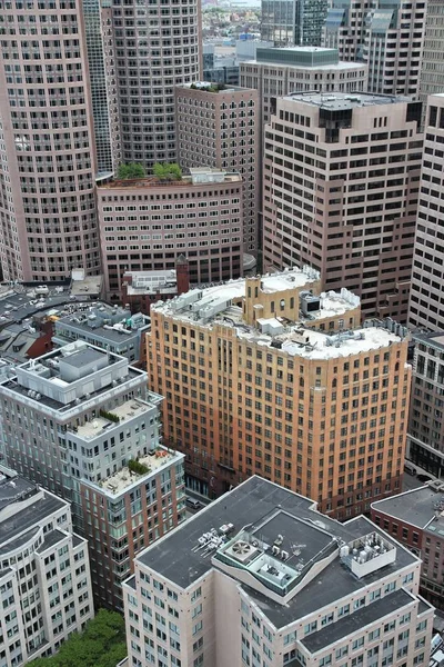 Edificios Oficinas Boston Ciudad Massachusetts Estados Unidos — Foto de Stock