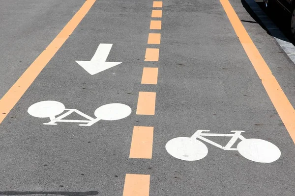 Caminho Bicicleta Bucareste Roménia Infra Estrutura Ciclismo — Fotografia de Stock