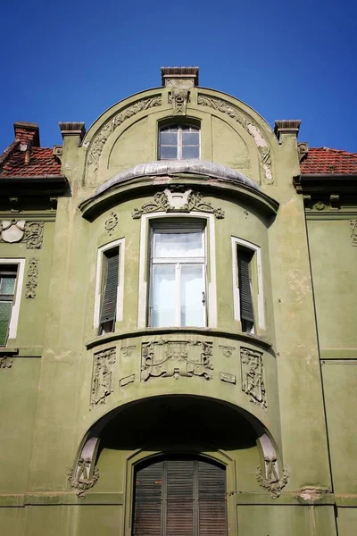 Sibiu Románia Régióban Erdélyi Régi Építészet — Stock Fotó