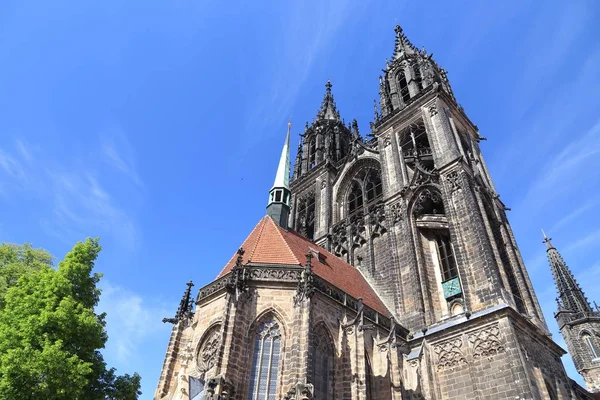Meissen Town Germany Free State Saxony Meissen Cathedral Church Meissner — Stock Photo, Image