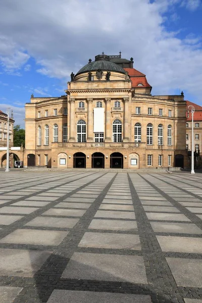 Chemnitz Opera Theater Building Opernhaus City Germany State Saxony — Stock Photo, Image