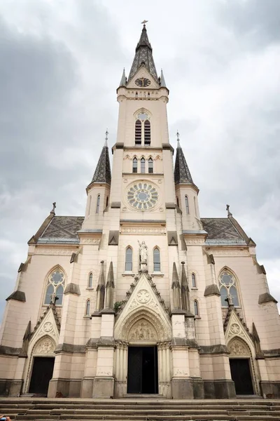 Kostel Nejsvětějšího Srdce Mezník Sopron Maďarsko — Stock fotografie