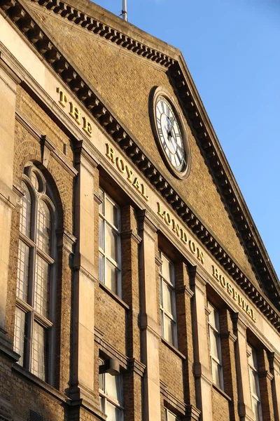 Royal London Hospital Altes Gesundheitsgebäude London Großbritannien — Stockfoto