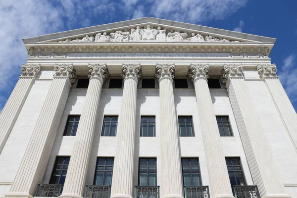 Palazzo Della Corte Suprema Degli Stati Uniti Washington Stati Uniti — Foto Stock