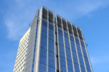 Sacramento, Amerika Birleşik Devletleri - 10 Nisan 2014: ABD banka kulesi Sacramento'da bina. Sacramento 2 en yüksek gökdelen 122,5 m (402 ft olduğunu).