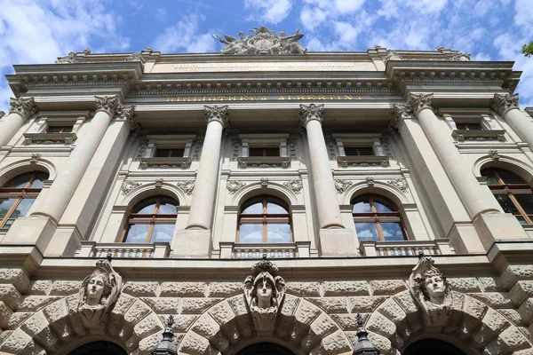 Biblioteca Universidad Leipzig También Conocida Como Bibliotheca Albertina —  Fotos de Stock