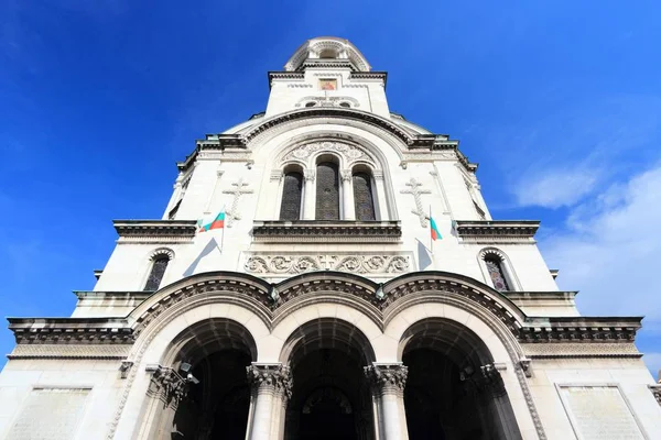 Αγίου Καθεδρικός Ναός Αλέξανδρου Νέβσκυ Στη Σόφια Της Βουλγαρίας Ορθόδοξη — Φωτογραφία Αρχείου