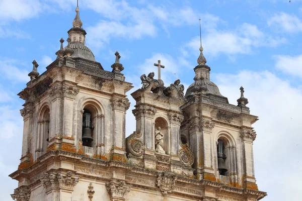 Monastero Alcobaca Punto Riferimento Gotico Medievale Portogallo Patrimonio Mondiale Unesco — Foto Stock