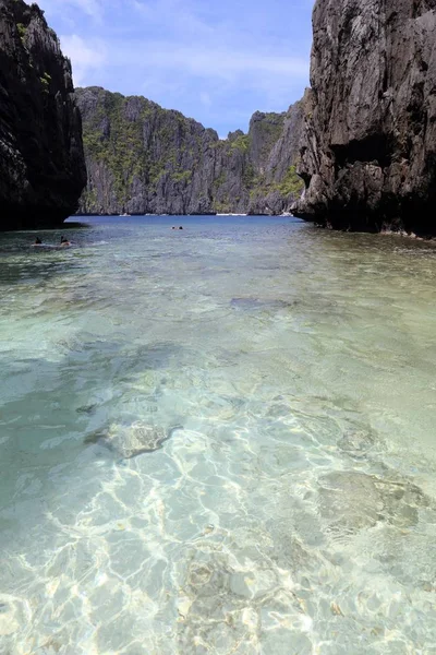 Palawan Filipinas Visitando Las Aguas Cristalinas Isla Shimizu —  Fotos de Stock