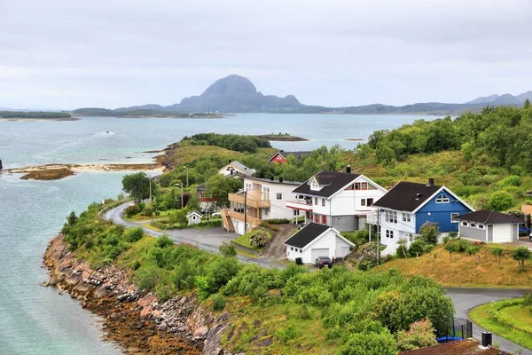 Bronnoysund Noorwegen Weergave Van Gemeente Het Hongaarse Comitaat Nordland — Stockfoto