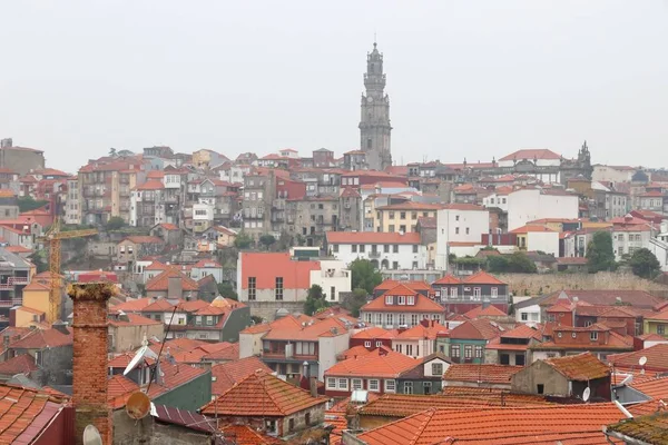 Porto City Portugal Cityscape Rainy Weather — Stock Photo, Image
