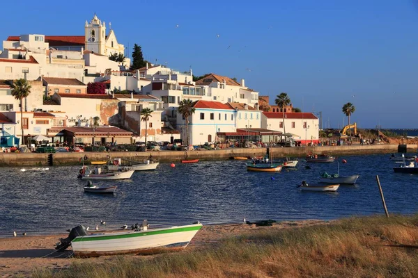 费拉古多 葡萄牙 拉戈亚市的海滩和渔港 — 图库照片