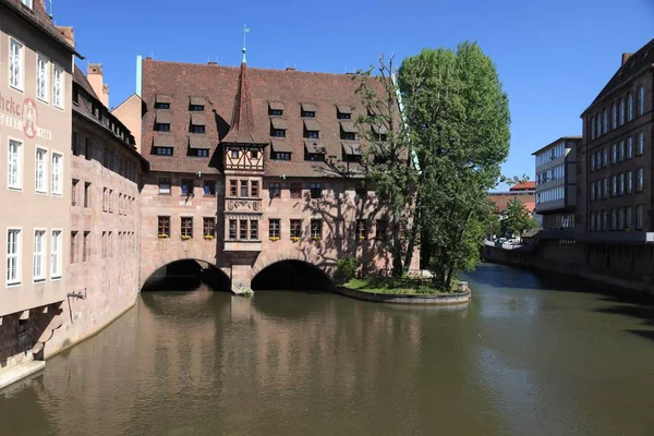 Nuremberg Germany May 2018 Holy Spirit Hospital Heilig Geist Spital — Stock Photo, Image