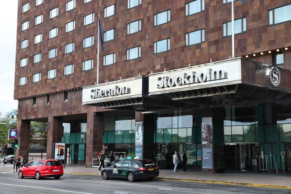 Stockholm Sveç Ağustos 2018 Sheraton Hotel Stockholm Sveç Sheraton Marka — Stok fotoğraf