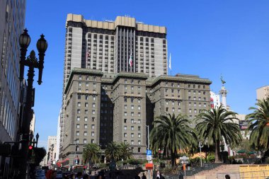 san francisco, ABD - ö. 8 Nisan 2014: union square san Francisco, ABD ziyaret. san francisco's California 4 en kalabalık şehri (837,442 insanlar 2013).