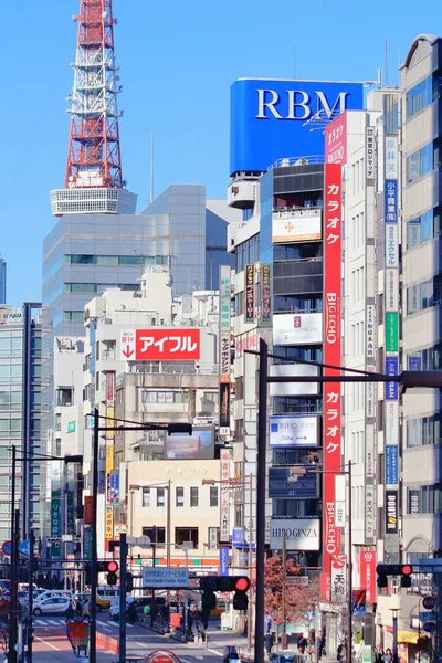 東京の東京 2016 市アーキテクチャ ビュー 東京は日本の首都です 3780 万の人々 首都圏に住んでいます — ストック写真