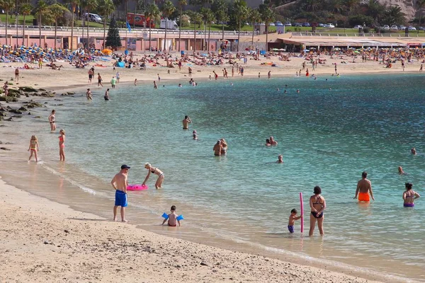 Spiaggia di Amadores — Foto Stock