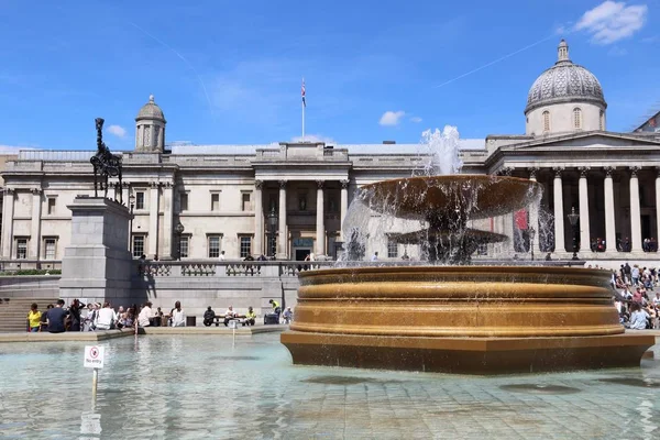 Plac Trafalgar square — Zdjęcie stockowe