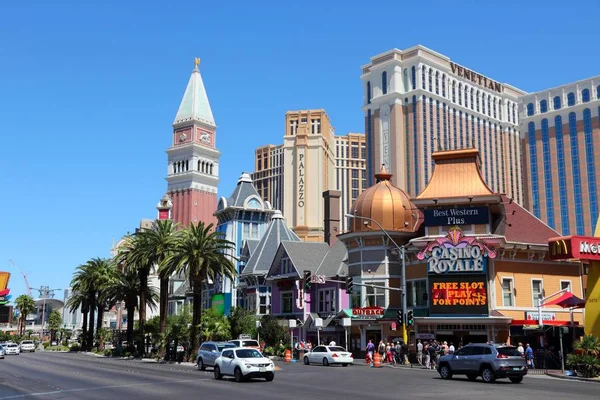 Las Vegas striscia — Foto Stock