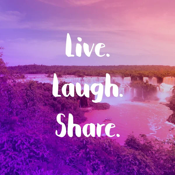 Cheerful slogan — Stock Photo, Image