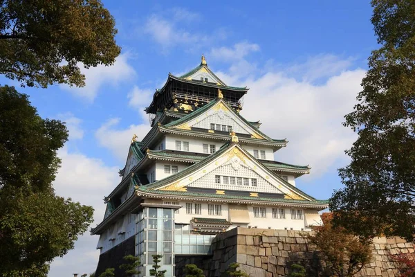 Castillo japonés - Osaka —  Fotos de Stock