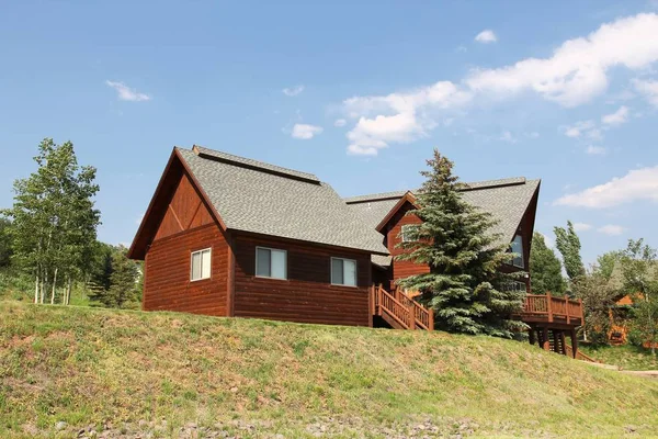 Colorado casa in legno — Foto Stock