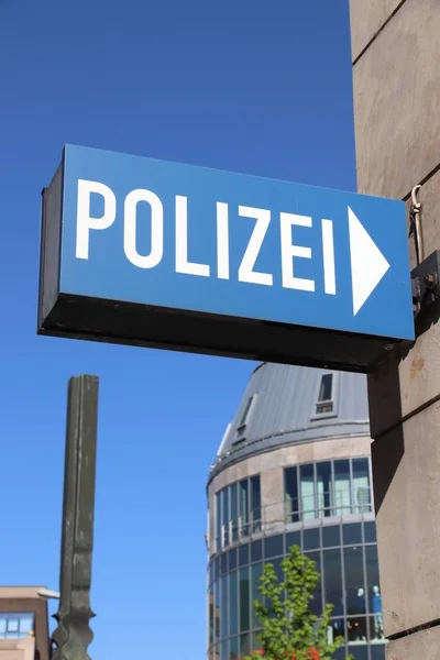 Police Station, Germany — Stock Photo, Image