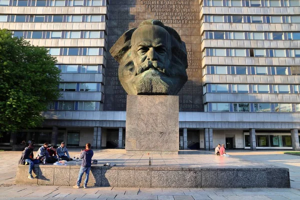 Chemnitz Karl Marx — Foto Stock