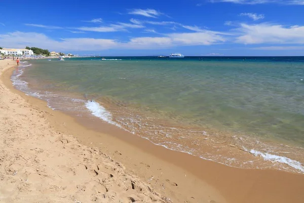 Issos Beach, Corfu — Stockfoto