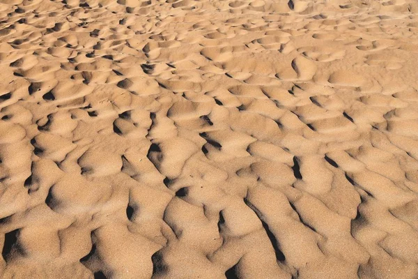 Areia esculpida de vento — Fotografia de Stock