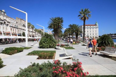 Split turistler, Hırvatistan