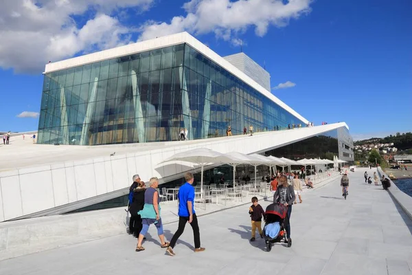 Stad in Oslo, Noorwegen — Stockfoto