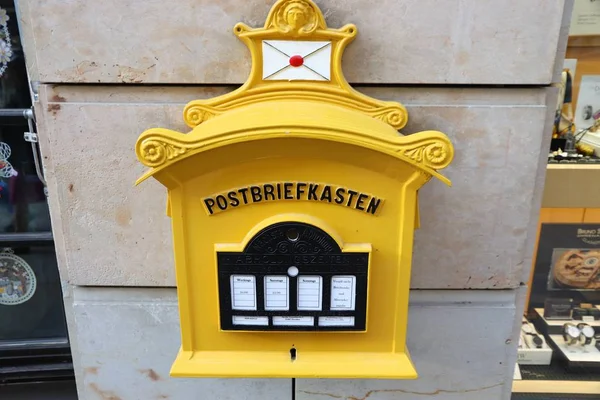Skrzynka pocztowa w Niemczech — Zdjęcie stockowe