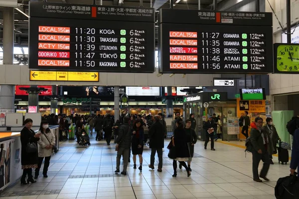 Shinagawa station — Stockfoto