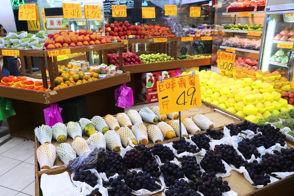 台湾水果店 — 图库照片