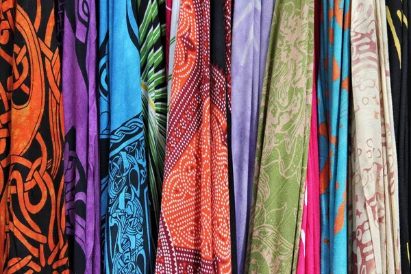 Textile market choice — Stock Photo, Image