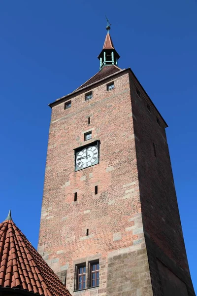 Nürnberg Beyaz Kulesi — Stok fotoğraf