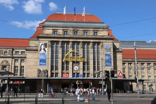 Leipzig estacion de tren —  Fotos de Stock