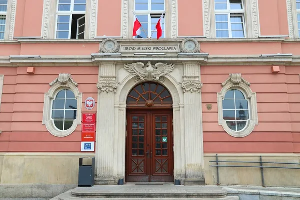 Rathaus von Breslau — Stockfoto