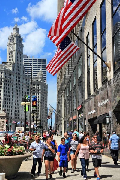 Avenida Michigan, chicago — Fotografia de Stock