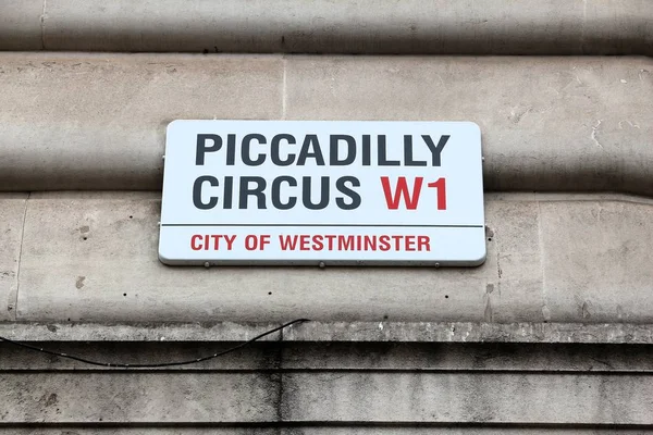 Piccadilly Circus — Stock Photo, Image