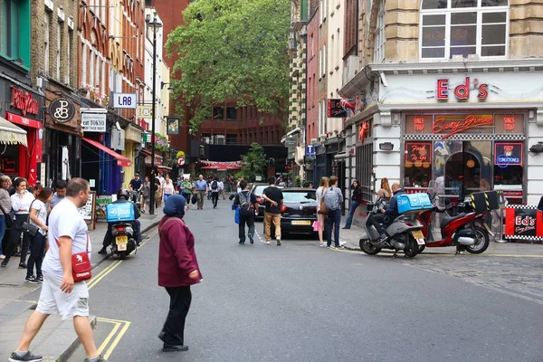 Soho Лондон Велика Британія — стокове фото