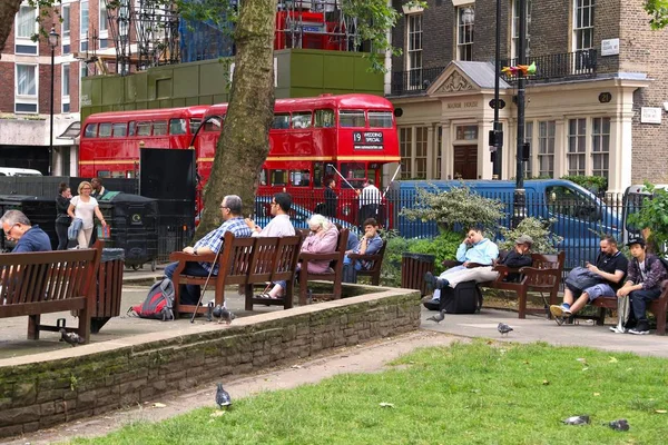 Soho Square, London — Stockfoto