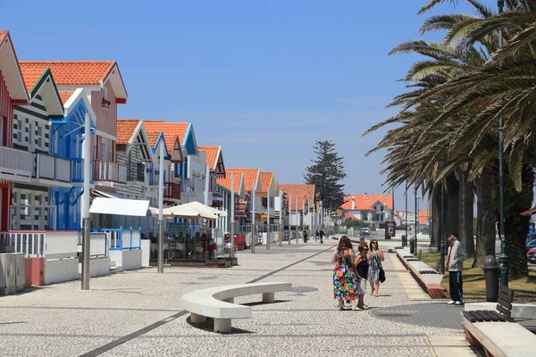 Costa Nova, Portugal — Stockfoto