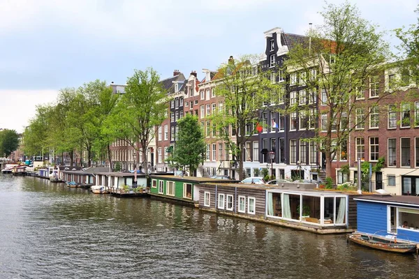 Amsterdam paisagem urbana — Fotografia de Stock