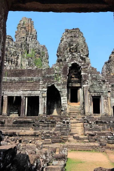 Templo de Bayon — Fotografia de Stock