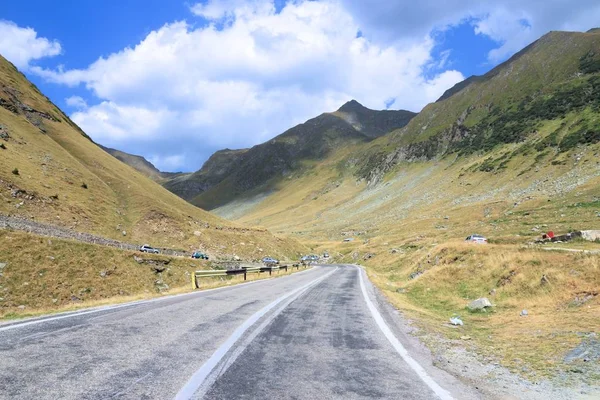 Roemenië bergweg — Stockfoto